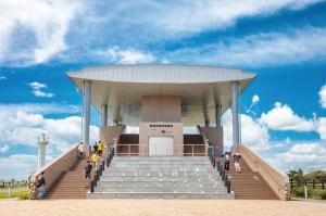 飯岡刑部岬展望館 パノラマ